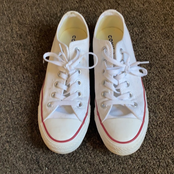 White All Star Converse - Picture 2 of 2